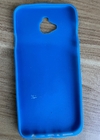 Синий цвет Силиконовый Мобильный телефон Шелл, настраиваемый iPhone Шелл